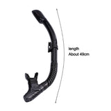 Diving Mask & Breathing Tube Set – Large Silicone Frame, Anti-Fog, UV Protection Snorkel Gear for Adults