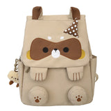 Kawaii Cartoon Squirrel Daypack Backpack – Lightweight, High Capacity & Durable