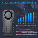 🚴 AWAPOW Bike Alarm – 113dB Waterproof Anti-Theft Bicycle Alarm with USB Rechargeable Battery & Remote Control