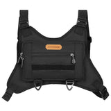 Fashion Sport Backpack with Multi-Pockets – Streetwear Chest Vest Bag with Adjustable Straps for Running & Travel