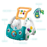 “Educiro 4-in-1 Baby Walker – Sit-to-Stand Learning Push Walker & Multifunction Activity Toy for Boys & Girls”