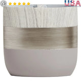 Liselotte Resin Toothbrush Holder – Contemporary Design for Manual & Electric Brushes, Easy-Care Finish