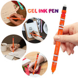 Sea Friends 3-Piece Erasable Gel Pen Set – 0.7 mm Sea Horse, Clown Fish & Sea Turtle Kids Stationery