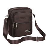 Men’s Waterproof Nylon Crossbody Bag — Large Casual Shoulder Messenger Satchel for Travel & Daily Use