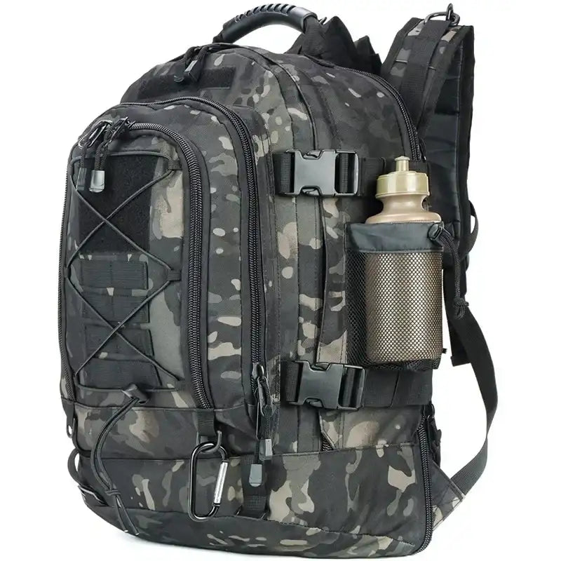 60L Military Tactical Backpack - Army Molle Rucksack for Outdoor