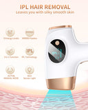 IPL Hair Removal Laser – 999,999 Flashes, 3-in-1 Permanent Painless Epilator for Men & Women, Whole-Body Use