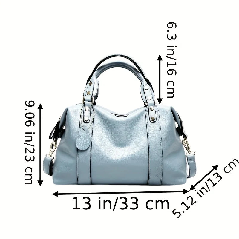Women’s Large-Capacity Fashion Tote & Top-Handle Satchel – Gift-Ready Shoulder Bag