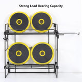 2-Tier Stackable Stainless Steel Storage Rack – Space-Saving Organizer for Bathroom & Kitchen