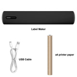Inkless Portable A4 Travel Thermal Printer – HD-C80, 300 DPI, Wireless, High-Definition Prints