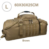 35L/50L/80L outdoor mountaineering MOLLE tactical backpack – large waterproof hiking, camping & travel duffel rucksack bag