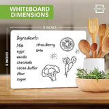 Small Dry Erase Whiteboard – 6" x 9" Mini Handheld Lapboard for Classroom, Office & Home ✍️