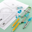 Mr. Pen® 13-Piece Geometry Set 📐 | Shatterproof Case + Precision Drawing Tools | School & Exam Essential