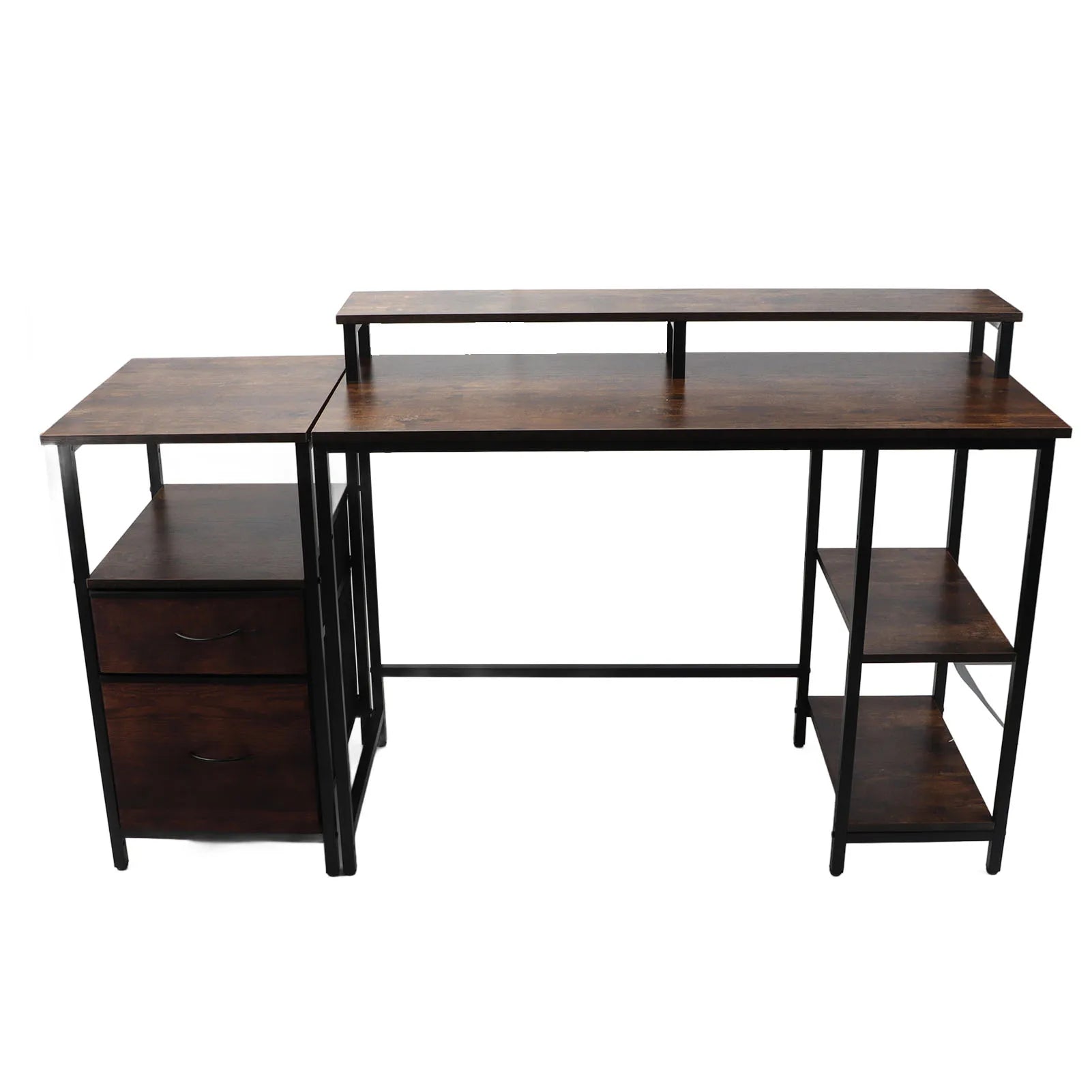 🖥️ Home Computer Desk – Industrial Style Large Desktop with Tear-Resistant Design for Office & Study