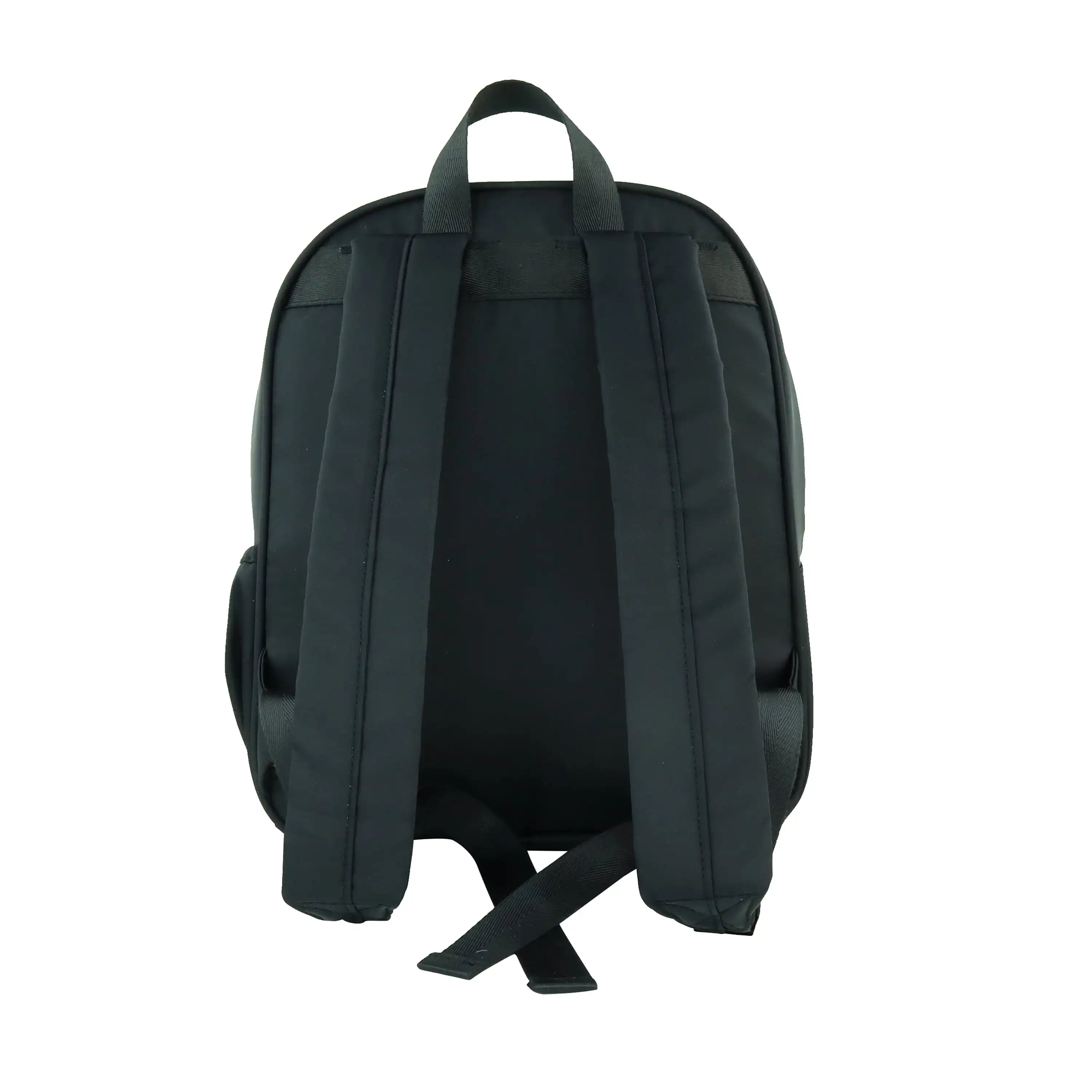 Customizable Black Nylon Backpack – Travel & School Book Bag for Crafts, DIY & Everyday Use