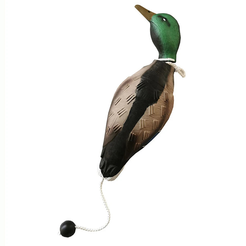 Floating Dead Duck Dummy Bumper – Realistic Dog Training Decoy Toy for Outdoor Waterfowl Retriever Practice