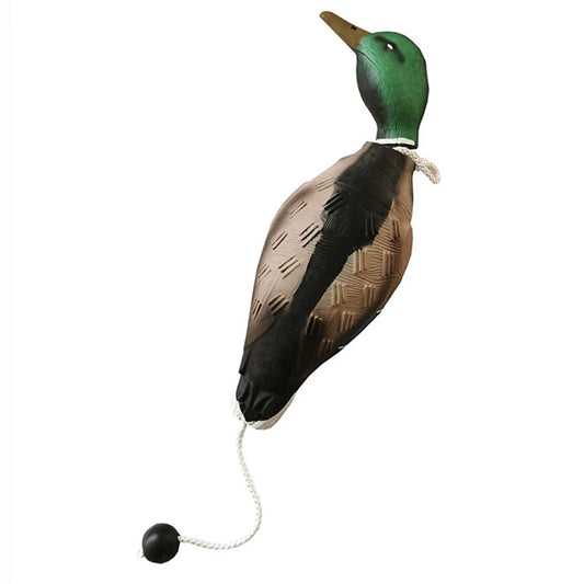 Floating Dead Duck Dummy Bumper – Realistic Dog Training Decoy Toy for Outdoor Waterfowl Retriever Practice