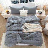 Reversible Ultra-Soft Warm Comforter Set – King Size, Down-Alternative, Cozy All-Season Bedding