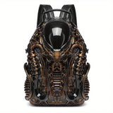 Cyberpunk Alien Graphic Unisex Backpack – Personalized Creative Design