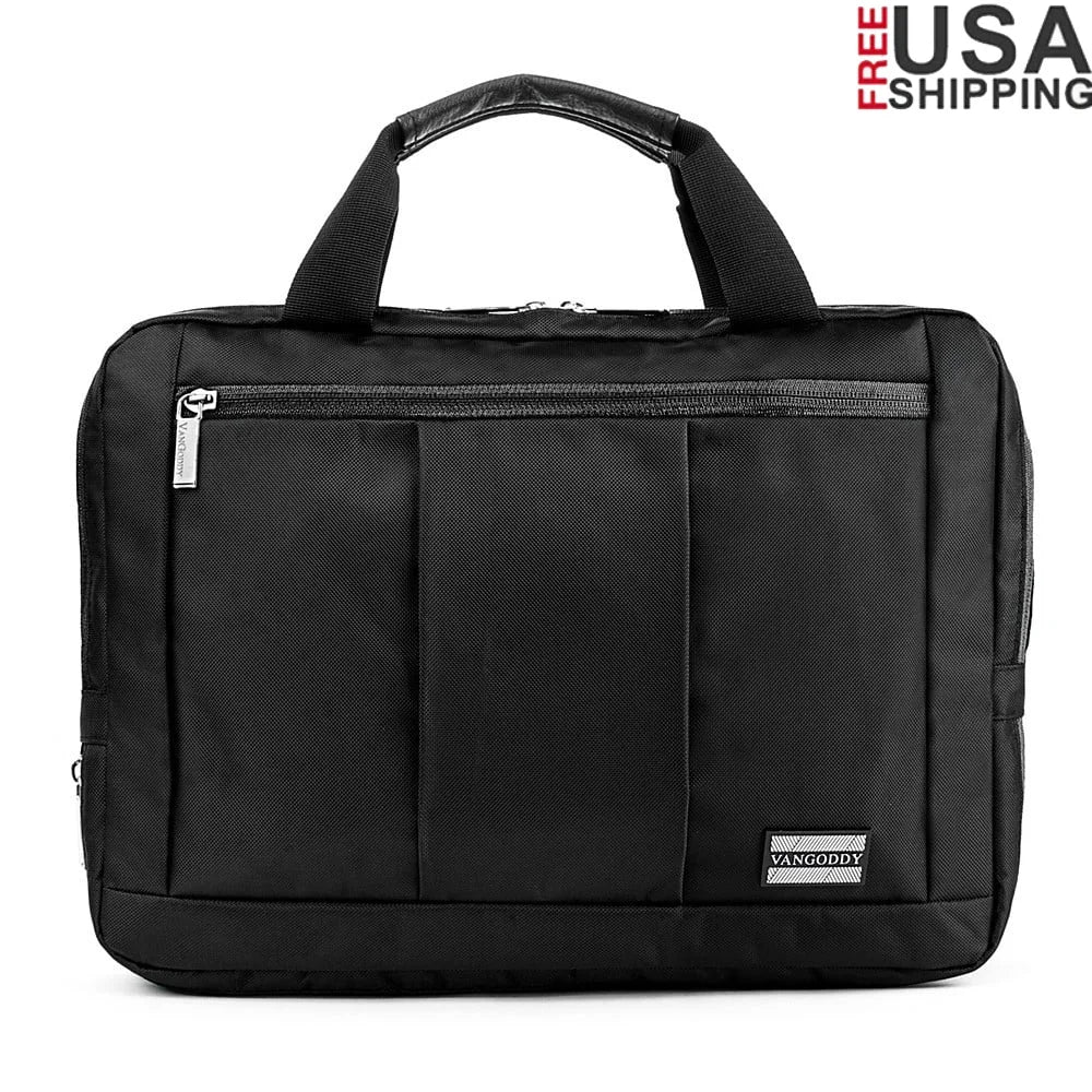 3-in-1 Hybrid Laptop Bag – Waterproof Backpack, Briefcase & Messenger Bag for 11.6–13.3 inch Laptops