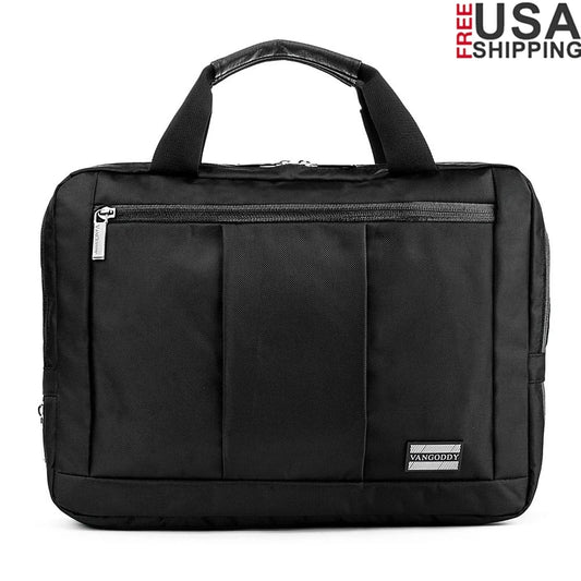 3-in-1 Hybrid Laptop Bag – Waterproof Backpack, Briefcase & Messenger Bag for 11.6–13.3 inch Laptops