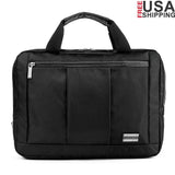 3-in-1 Hybrid Laptop Bag – Waterproof Backpack, Briefcase & Messenger Bag for 11.6–13.3 inch Laptops