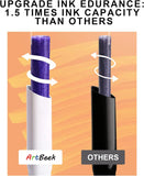 ArtBeek Alcohol Markers – Dual Tip Art Marker Set for Adult Coloring, Drawing & Illustration 🎨