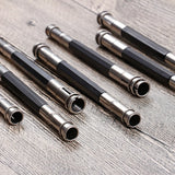 Dual-Headed Adjustable Wooden Pencil Extender Holder for Sketching, School & Office Use