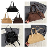 Women’s retro PU tote bag – large-capacity top-handle satchel handbag, fashion shoulder work purse for travel, shopping & office use