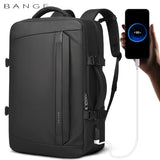 Multifunctional Waterproof 15.6" Laptop Backpack with USB Charging for Business Travel