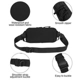 Men’s Tactical MOLLE Sling Chest Pack – Small Military Shoulder Daypack Nylon Outdoor Backpack for Hiking & Fishing