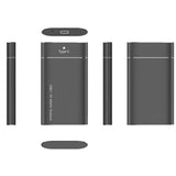 Portable External HDD – 500GB USB Hard Drive, High-Speed Data Storage Expansion for Laptops & Desktops, Black