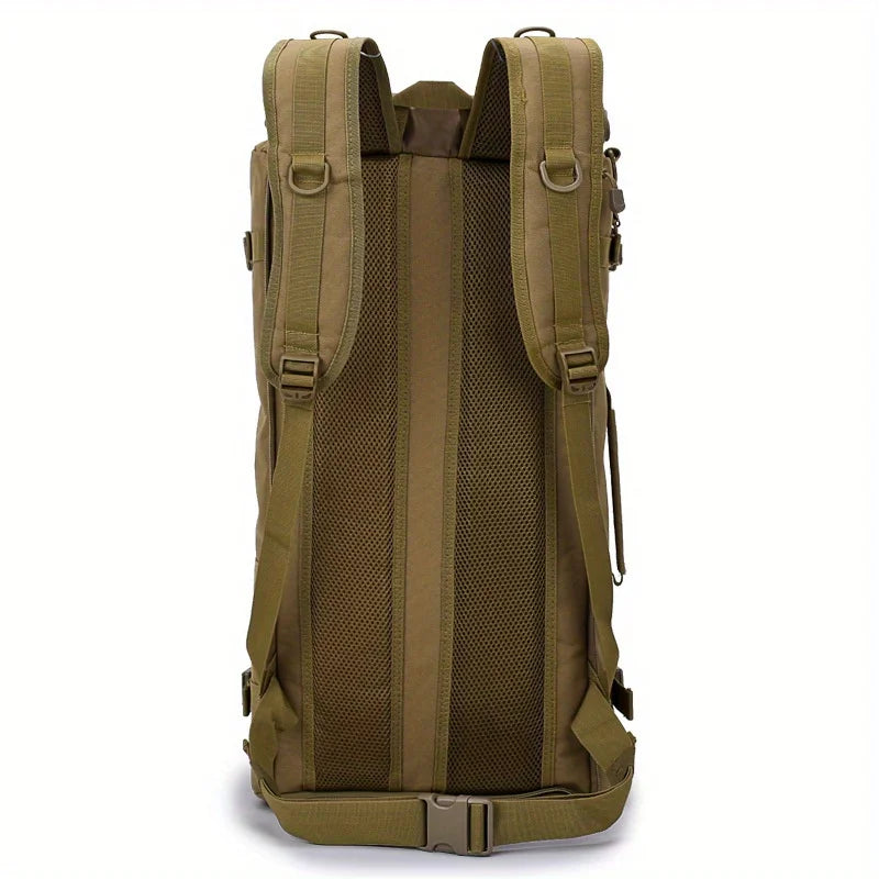 50L Multi-Purpose Outdoor Backpack – Large-Capacity Travel & Luggage Bag | Men’s Convertible Messenger Carry Pack