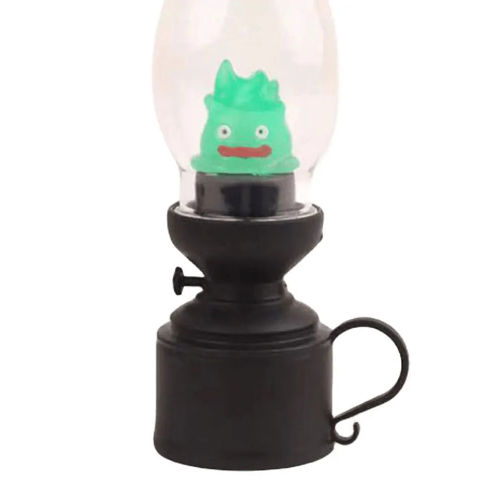 Calcifer Vintage-Style Night Light – Kerosene Lamp with Soft Flame Anime Glow