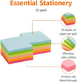 24-Pack Assorted Color Sticky Notes – 3×3 Inch Desk Notes for Office & School 📝🌈