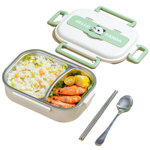 2 grids lunch box
