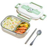 SOWBAGHYA Stainless Steel Lunch Box with Separator – Leak-Proof Stainless Steel Bento & Lunch Container (2 / 4 / 5 Grid) for Kids, Adults, School & Picnic