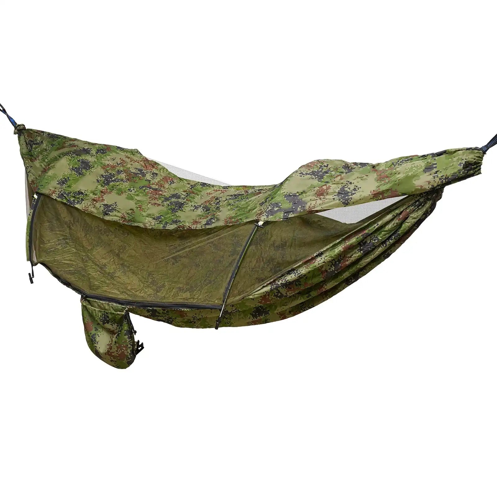 Premium Camping Hammock – Includes Built-In Mosquito Net & Sun Shade