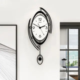 Modern Nordic 3D Wall Clock – Creative Minimal Art Clock for Living Room & Bedroom Décor