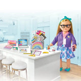 My Life As School Supply Play Set for 18-Inch Dolls – Multicolored Pretend School Accessories