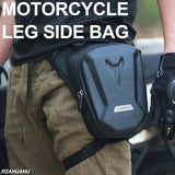 Motorcycle EVA Hard Shell Leg & Waist Bag – Outdoor Motorbike Side Pack for Phone, Tools & Riding Accessories