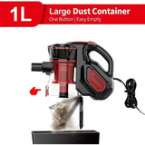 INSE I5 Corded Stick Vacuum Cleaner – 600W Motor, 18KPa Powerful Suction for Pet Hair, Hard Floors & Home Cleaning