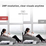 2PC Ease Life Indoor Security Camera – 1080P WiFi Pet & Baby Camera with Phone App Control, Motion Detection & Night Vision for Home Security