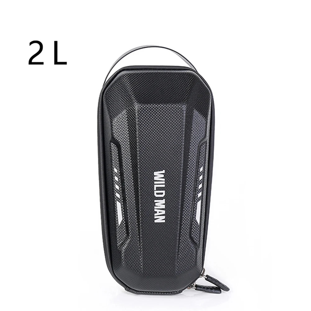 2–3L Electric Scooter & Bicycle Hard Shell Front Bag – Waterproof EVA Storage Pack for M365/Pro 2 & Universal Models