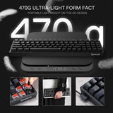 Redragon BS136 Gaming Keyboard & Mouse Combo – K628 Tri-Mode RGB Mechanical Keyboard with 75% Layout & 7200 DPI Gaming Mouse