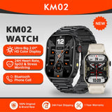 LIGE Smart Watch for Men – 2.01” HD Outdoor Sports Fitness Tracker with Bluetooth Call, Health Monitor & Built-In LED Flashlight