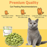 Cat Grass Treats – Chicken-Flavoured Hairball Support & Teeth-Cleaning Treats for Cats (100 g)