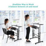 Adjustable PC Desk – Multi-Purpose Height Adjustable Laptop & Computer Table for Home, Office & Study Use