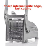 Premium Stainless Steel Manual Potato & Vegetable Cutter – 36/64-Hole Chipper Tool