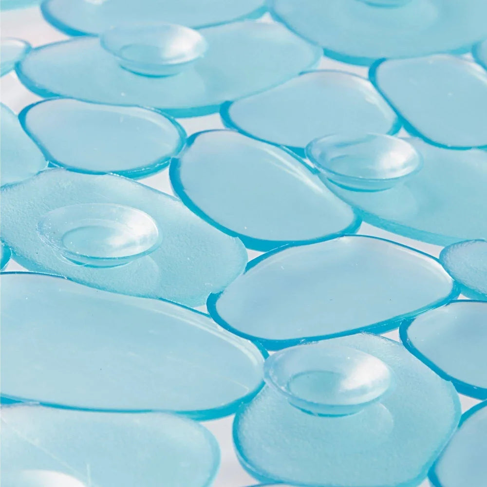 Non-Slip Pebblz Bath Mat – Flexible Bathroom Shower Mat with Suction Cups & Fast Drainage Design