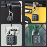 Smart Fingerprint Padlock with Tuya APP – Waterproof Portable Anti-Theft Keyless Lock